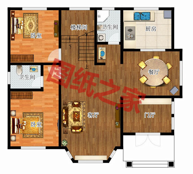 農(nóng)村40萬三層別墅款式設(shè)計圖，讓你建成一棟漂亮又實用的小別墅！