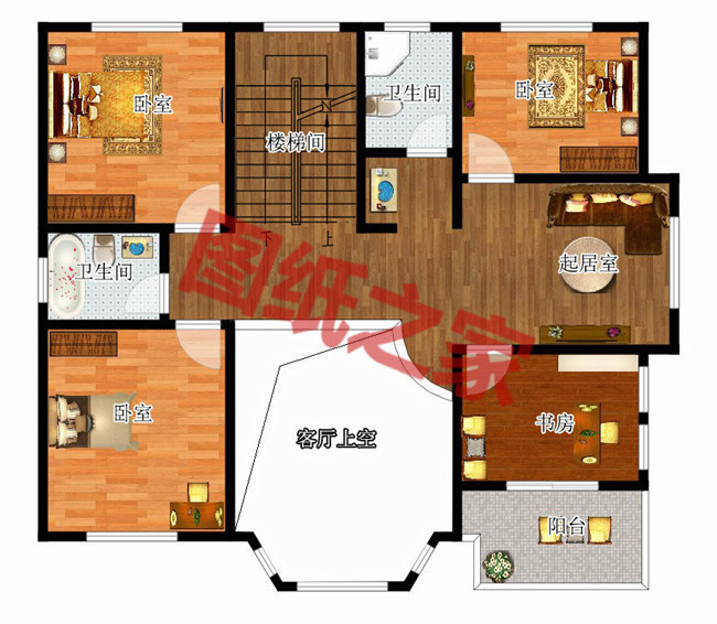 農(nóng)村40萬三層別墅款式設(shè)計圖，讓你建成一棟漂亮又實用的小別墅！