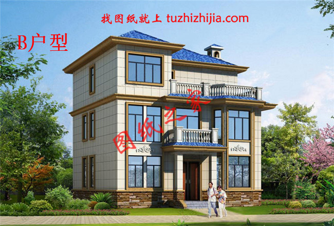 農(nóng)村40萬三層別墅款式設(shè)計圖，讓你建成一棟漂亮又實用的小別墅！