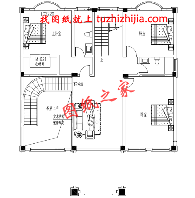 四層農(nóng)村80萬別墅款式設(shè)計圖，全鄉(xiāng)最美，根本找不到競爭對手