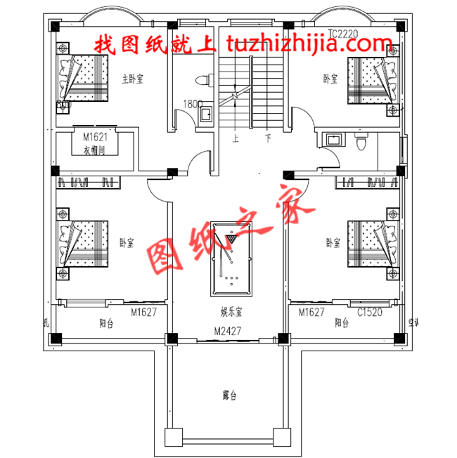 四層農(nóng)村80萬別墅款式設(shè)計圖，全鄉(xiāng)最美，根本找不到競爭對手
