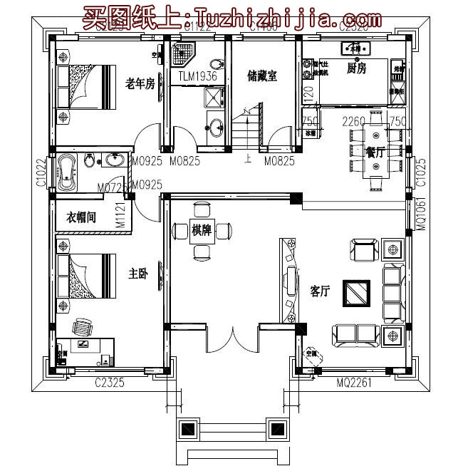 四層農(nóng)村80萬別墅款式設(shè)計圖，全鄉(xiāng)最美，根本找不到競爭對手