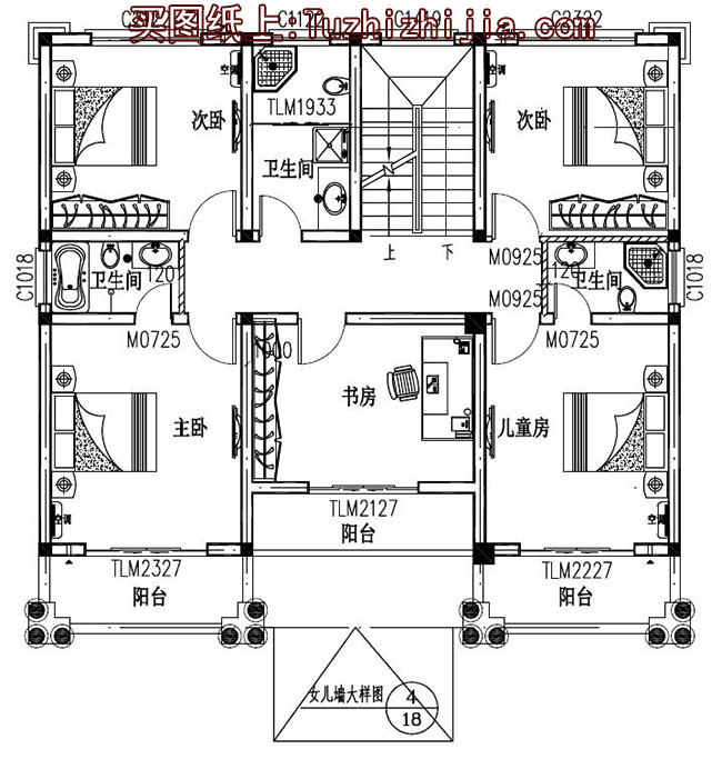 四層農(nóng)村80萬別墅款式設(shè)計圖，全鄉(xiāng)最美，根本找不到競爭對手