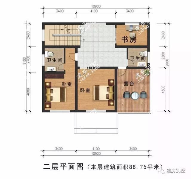 做夢都想在老家建一套二層別墅，第二棟造價(jià)低，奮斗幾年就能圓夢