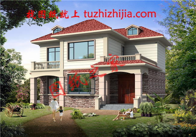 兩層40萬農(nóng)村別墅真實圖片，給自己建造一個溫馨的家！