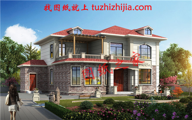 兩層40萬農(nóng)村別墅真實圖片，給自己建造一個溫馨的家！