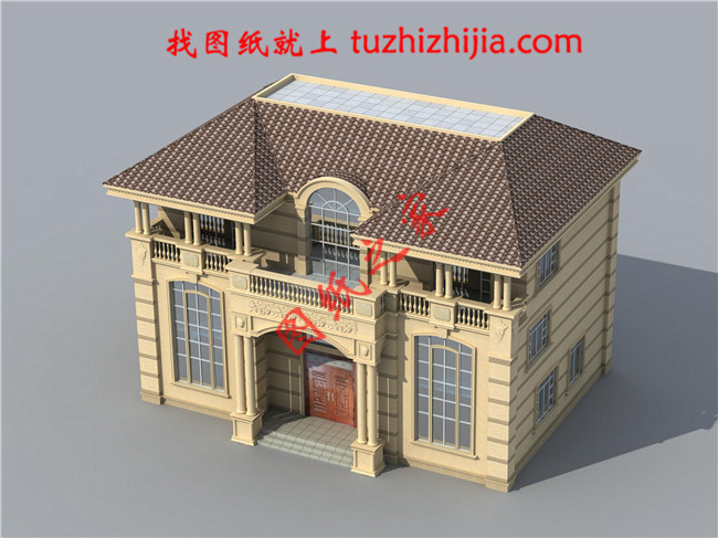 三層農(nóng)村100萬別墅款式圖片，豪華大氣的別墅絕對給你掙足了面子！