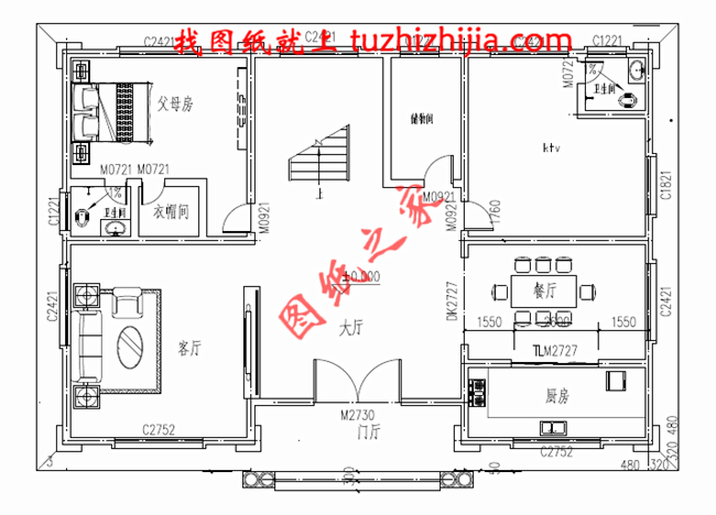 三層農(nóng)村100萬別墅款式圖片，豪華大氣的別墅絕對給你掙足了面子！