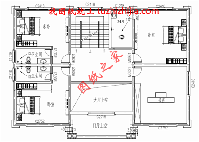 三層農(nóng)村100萬別墅款式圖片，豪華大氣的別墅絕對給你掙足了面子！