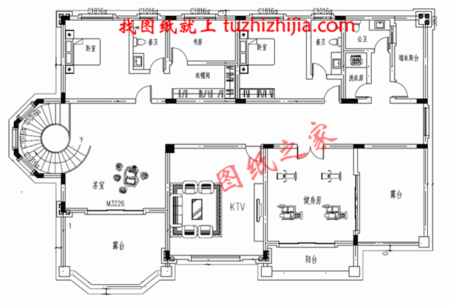 三層農(nóng)村100萬別墅款式圖片，豪華大氣的別墅絕對給你掙足了面子！
