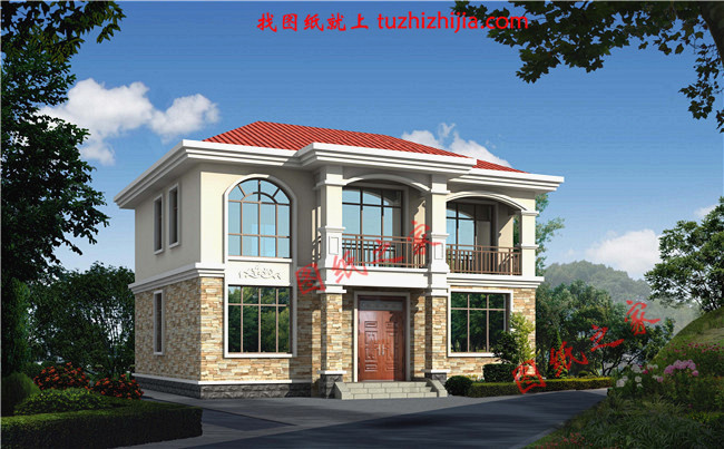 農村20萬二層樓房圖片，這么經濟實惠的小別墅，城里人只能羨慕！