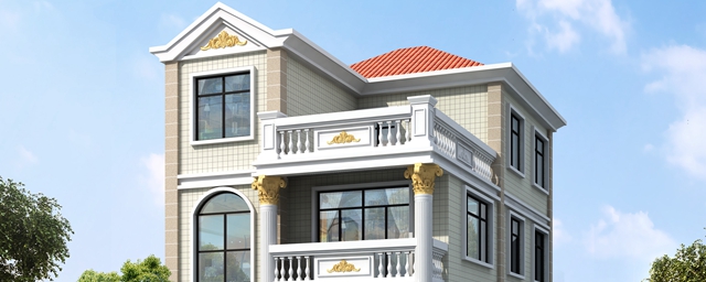 農(nóng)村二層半小別墅圖片，建回家讓你在農(nóng)村過上幸福生活！