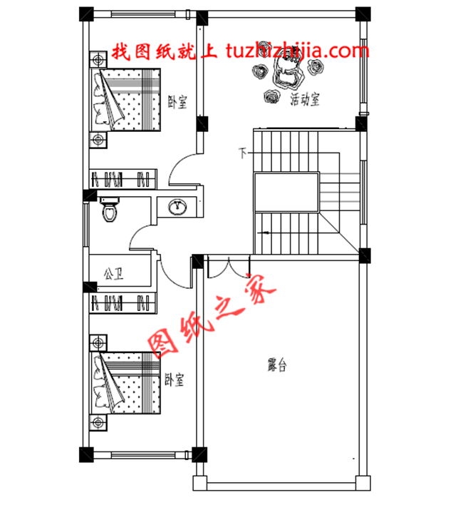 農(nóng)村二層半小別墅圖片，建回家讓你在農(nóng)村過上幸福生活！
