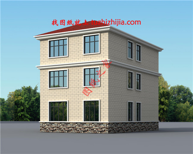 農(nóng)村二層半小別墅圖片，建回家讓你在農(nóng)村過上幸福生活！