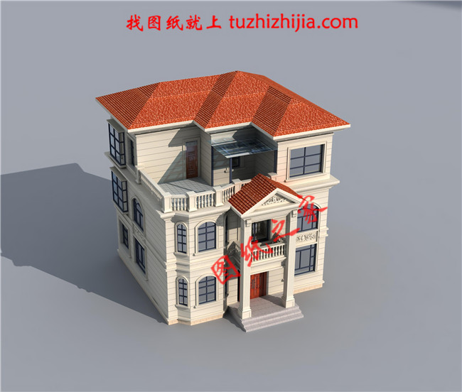 農(nóng)村二層半小別墅圖片，建回家讓你在農(nóng)村過上幸福生活！