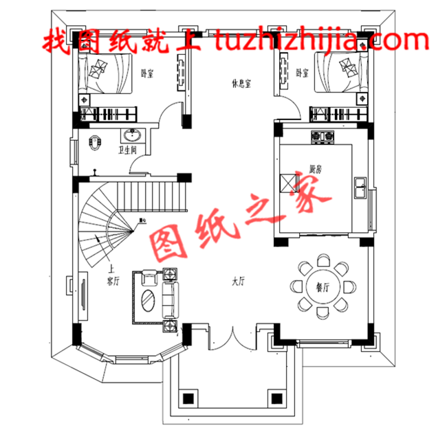 農(nóng)村二層半小別墅圖片，建回家讓你在農(nóng)村過上幸福生活！