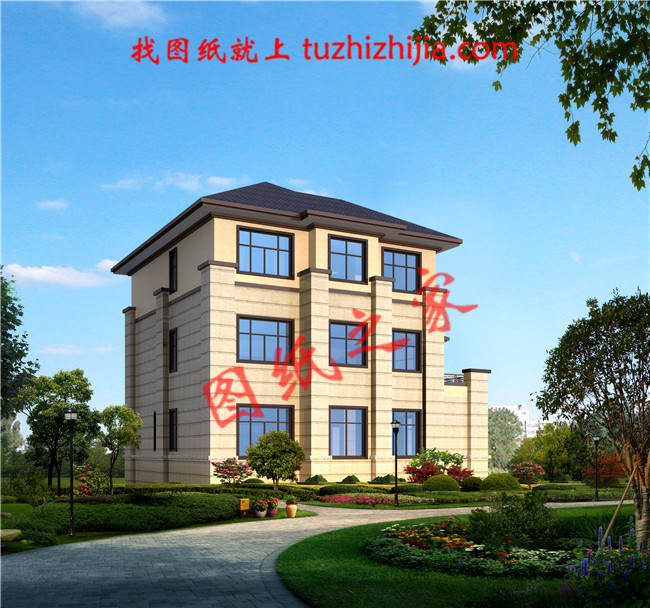 農(nóng)村二層半小別墅圖片，建回家讓你在農(nóng)村過上幸福生活！