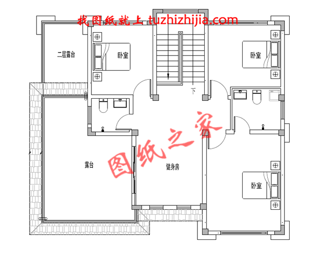 農(nóng)村二層半小別墅圖片，建回家讓你在農(nóng)村過上幸福生活！