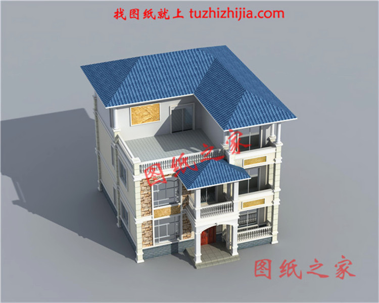 農(nóng)村120平米別墅設(shè)計圖三層樓房，造價30萬左右，經(jīng)濟又實用！