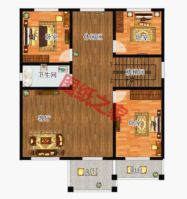 農(nóng)村120平米別墅設(shè)計圖三層樓房，造價30萬左右，經(jīng)濟又實用！