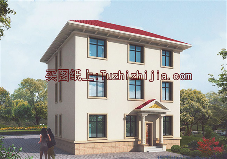 農(nóng)村120平米別墅設(shè)計圖三層樓房，造價30萬左右，經(jīng)濟又實用！