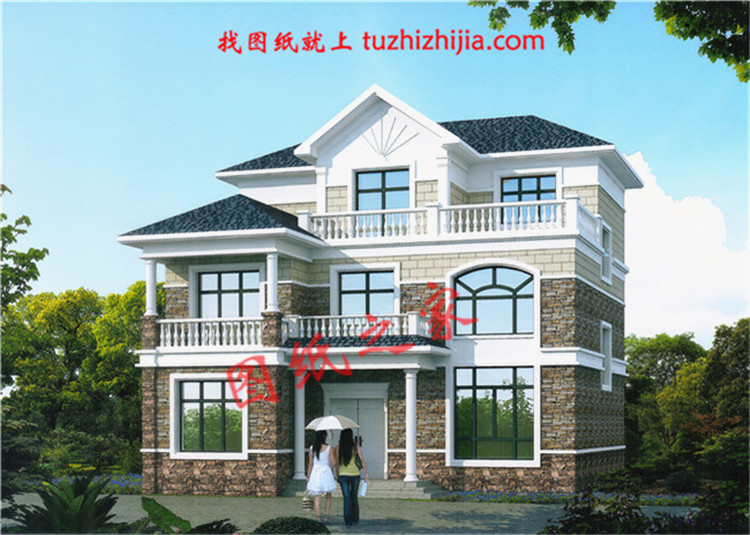 農(nóng)村120平米別墅設(shè)計圖三層樓房，造價30萬左右，經(jīng)濟又實用！