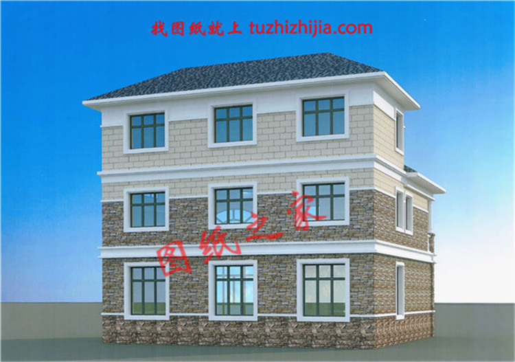 農(nóng)村120平米別墅設(shè)計圖三層樓房，造價30萬左右，經(jīng)濟又實用！