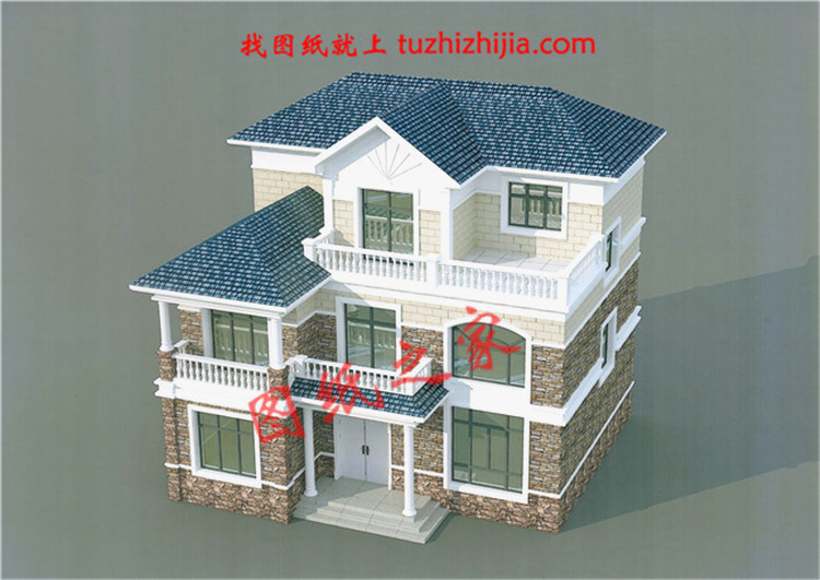 農(nóng)村120平米別墅設(shè)計圖三層樓房，造價30萬左右，經(jīng)濟又實用！