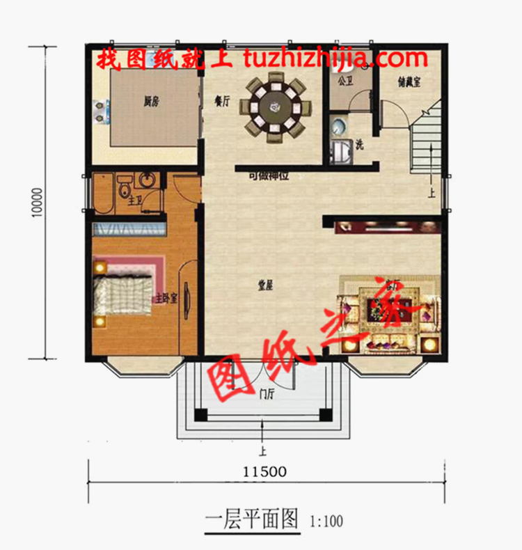 農(nóng)村120平米別墅設(shè)計圖三層樓房，造價30萬左右，經(jīng)濟又實用！