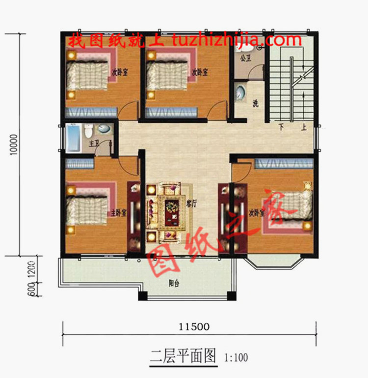 農(nóng)村120平米別墅設(shè)計圖三層樓房，造價30萬左右，經(jīng)濟又實用！