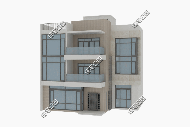 現(xiàn)代風(fēng)格三層農(nóng)村別墅，13×10米多落地窗多套間，這樣的設(shè)計(jì)30年不過時(shí)