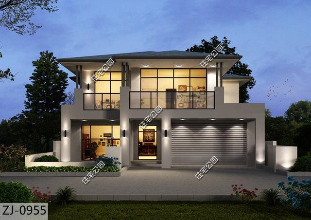 90后成農(nóng)村建房主力，分享一套13X12米的二層別墅，現(xiàn)代風(fēng)格非常漂亮