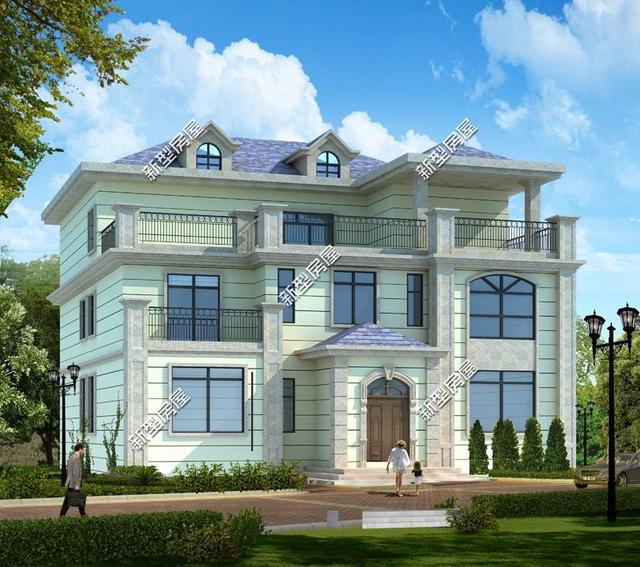 8套農(nóng)村自建別墅設(shè)計(jì)，都有堂屋大露臺(tái)，第4套最漂亮