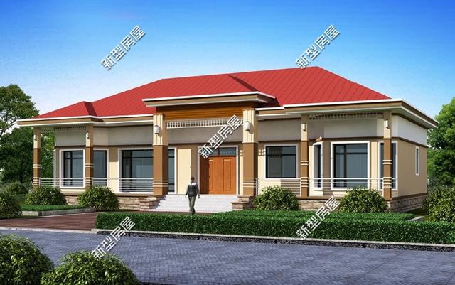 8套農(nóng)村自建別墅設(shè)計(jì)，都有堂屋大露臺(tái)，第4套最漂亮