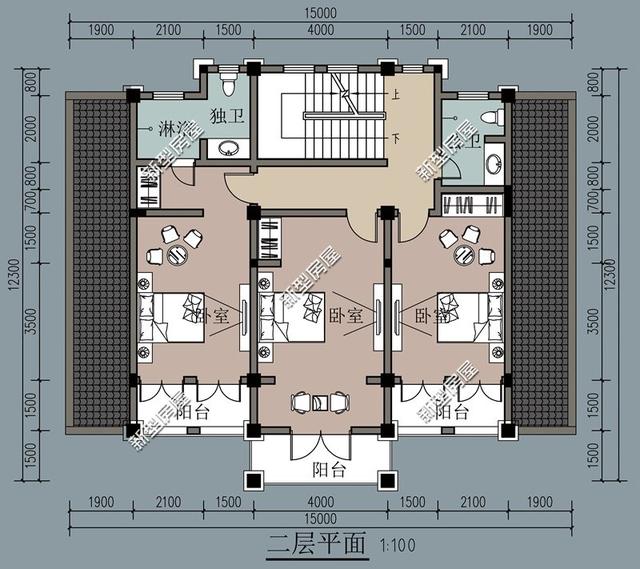 8套農(nóng)村自建別墅設(shè)計(jì)，都有堂屋大露臺(tái)，第4套最漂亮
