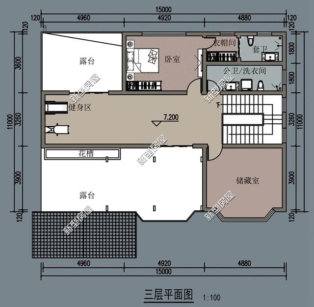 8套農(nóng)村自建別墅設(shè)計(jì)，都有堂屋大露臺(tái)，第4套最漂亮