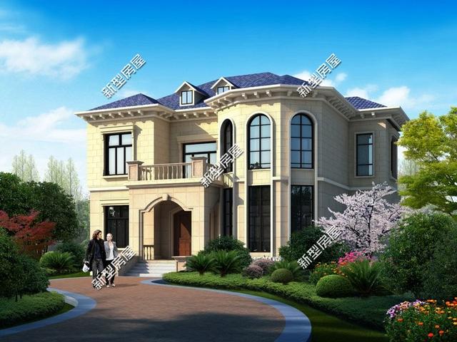 8套農(nóng)村自建別墅設(shè)計(jì)，都有堂屋大露臺(tái)，第4套最漂亮