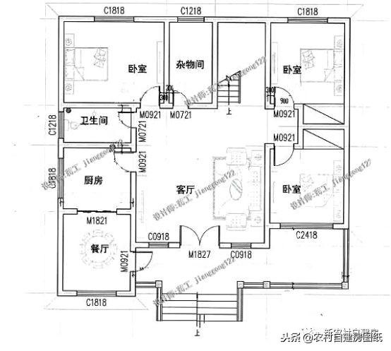 3套二層別墅設計圖，帶露臺的戶型讓人眼前一亮，第2款讓人很糾結