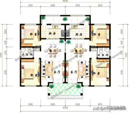 農(nóng)村兄弟最愛(ài)的雙拼別墅設(shè)計(jì)，大家都喜歡這5款，第1套18萬(wàn)就能建？