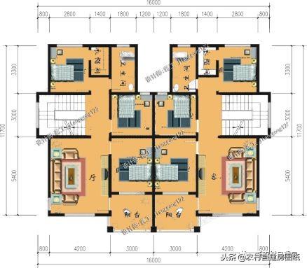 農(nóng)村兄弟最愛(ài)的雙拼別墅設(shè)計(jì)，大家都喜歡這5款，第1套18萬(wàn)就能建？