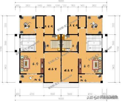 農(nóng)村兄弟最愛(ài)的雙拼別墅設(shè)計(jì)，大家都喜歡這5款，第1套18萬(wàn)就能建？