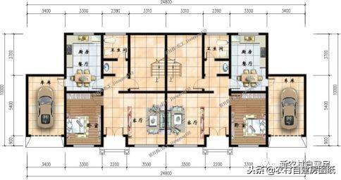 農(nóng)村兄弟最愛(ài)的雙拼別墅設(shè)計(jì)，大家都喜歡這5款，第1套18萬(wàn)就能建？