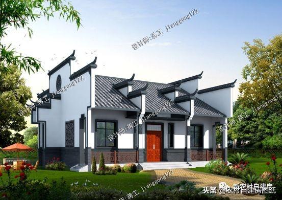 6款帶堂屋的農(nóng)村別墅設(shè)計(jì)圖，2經(jīng)典6奢華，造價都都不到30萬