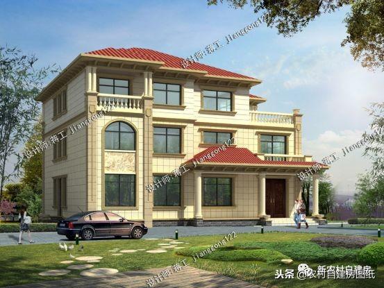 6款帶堂屋的農(nóng)村別墅設(shè)計(jì)圖，2經(jīng)典6奢華，造價都都不到30萬