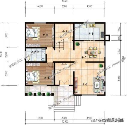 6款帶堂屋的農(nóng)村別墅設(shè)計(jì)圖，2經(jīng)典6奢華，造價都都不到30萬