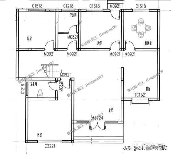 6款帶堂屋的農(nóng)村別墅設(shè)計(jì)圖，2經(jīng)典6奢華，造價都都不到30萬