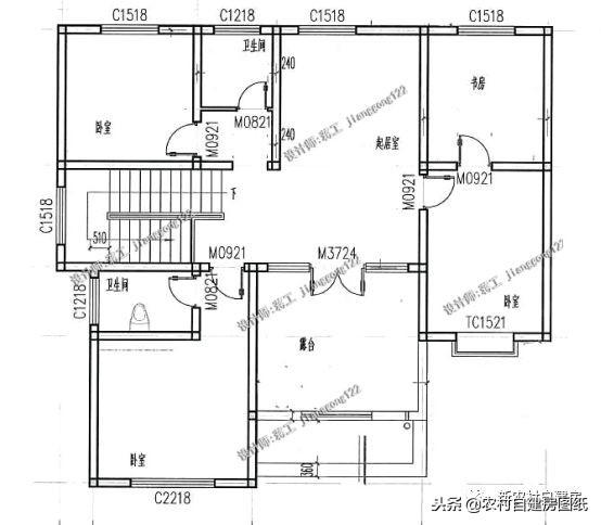 6款帶堂屋的農(nóng)村別墅設(shè)計(jì)圖，2經(jīng)典6奢華，造價都都不到30萬
