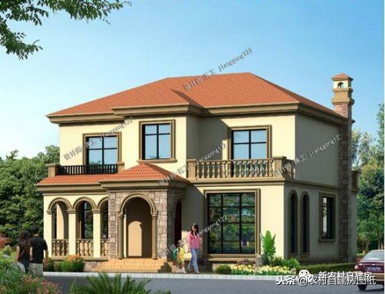 6款帶堂屋的農(nóng)村別墅設(shè)計(jì)圖，2經(jīng)典6奢華，造價都都不到30萬