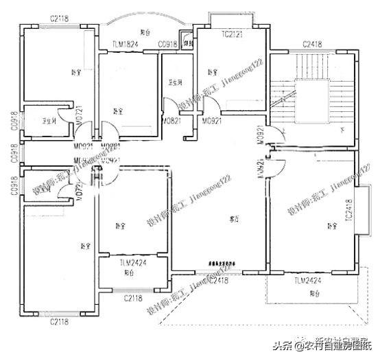 6款帶堂屋的農(nóng)村別墅設(shè)計(jì)圖，2經(jīng)典6奢華，造價都都不到30萬