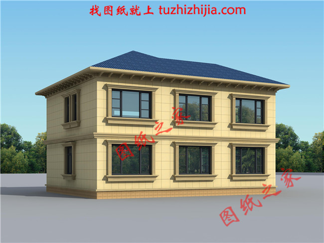 6套建房說(shuō)二層別墅圖紙，建一棟最漂亮的農(nóng)村二層小樓！